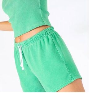 PERFECTWHITETEE aruba short cotton drawstring shorts size large